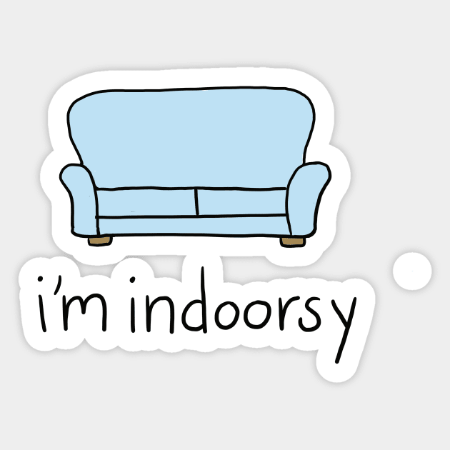 Sofa Outdoorsy Sticker by Christine Borst Creative Studio